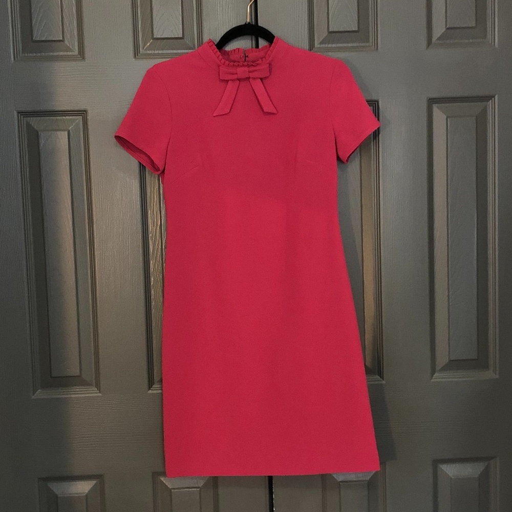 High Necked Merlot Dress